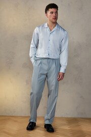 Blue EDIT Slouchy Style Suit Trousers - Image 1 of 6
