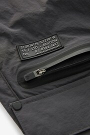 Charcoal Grey Zip Pocket Cargo Shorts (3-16yrs) - Image 3 of 4