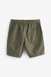 Khaki Green Single Pull-On Shorts (3-16yrs) - Image 6 of 7