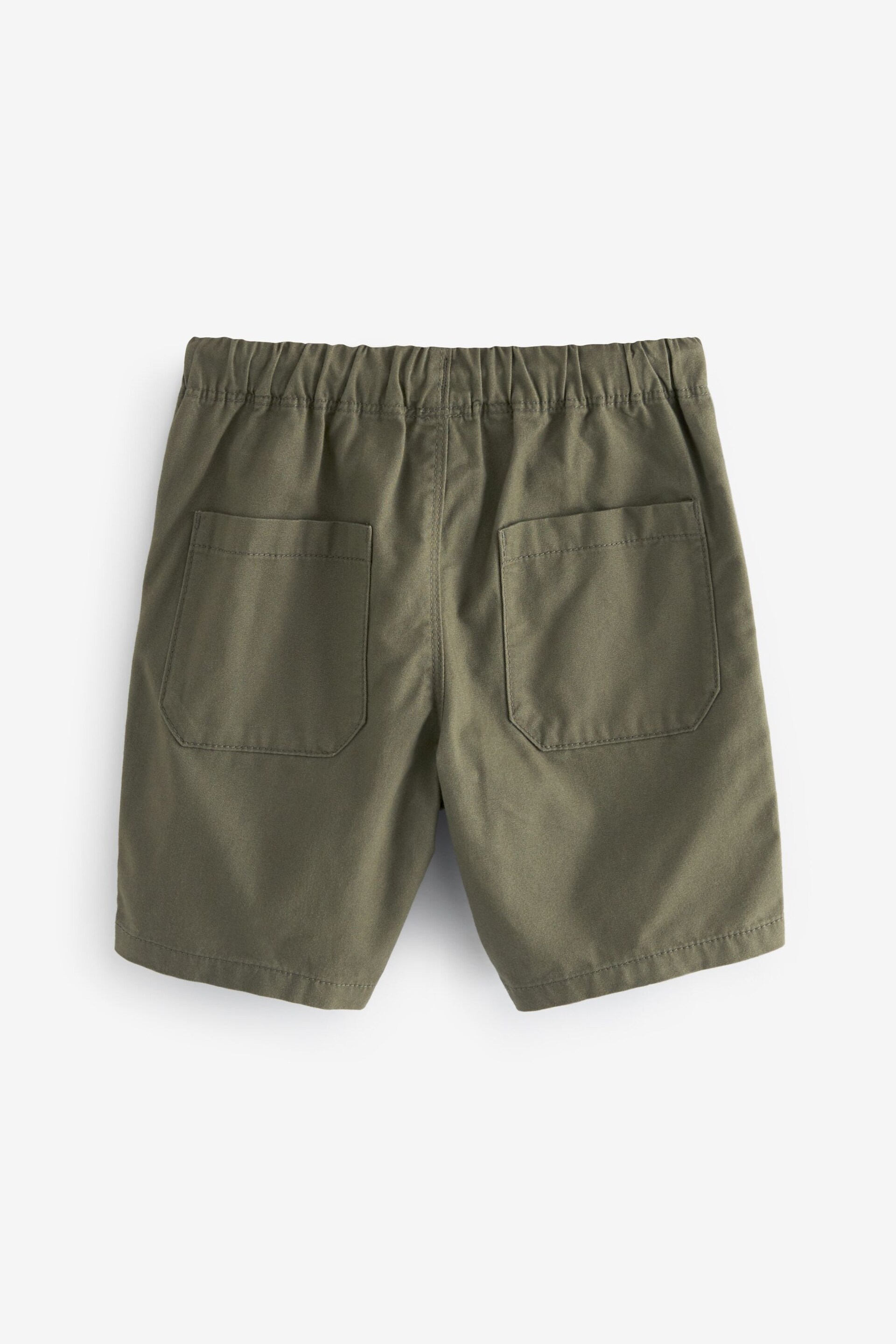 Khaki Green Single Pull-On Shorts (3-16yrs) - Image 6 of 7