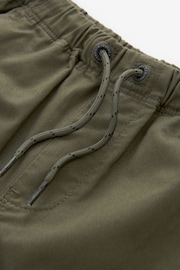 Khaki Green Single Pull-On Shorts (3-16yrs) - Image 7 of 7