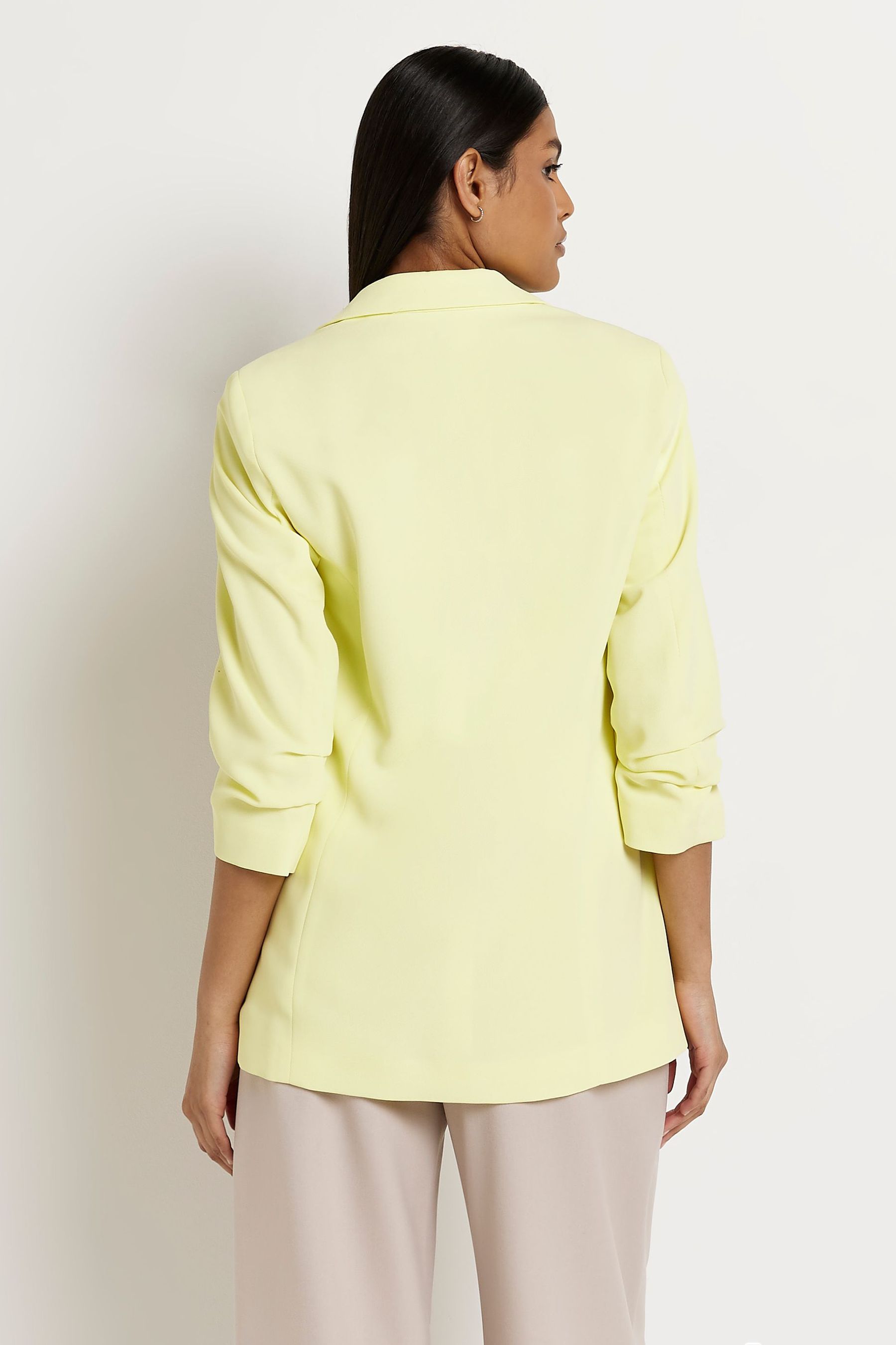 River island mustard blazer cheap