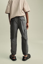 Charcoal Grey Cargo Trousers (3-16yrs) - Image 3 of 6