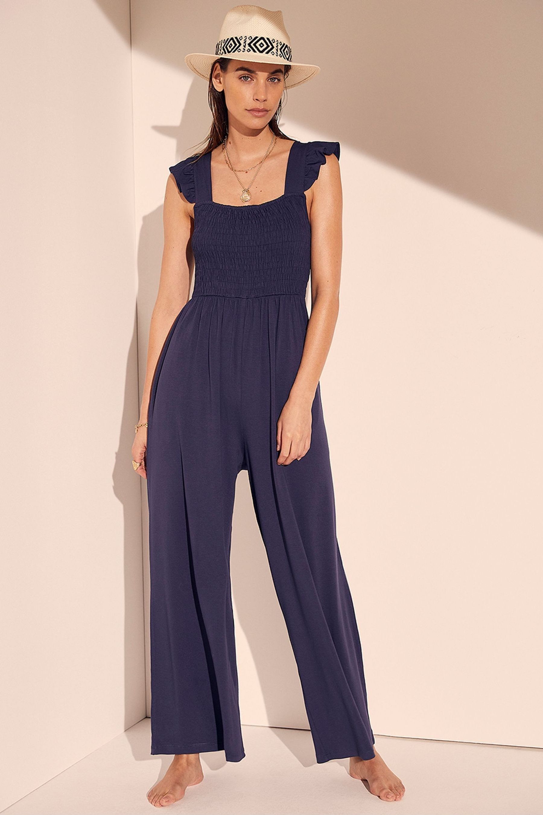 Next navy jumpsuit uk discount