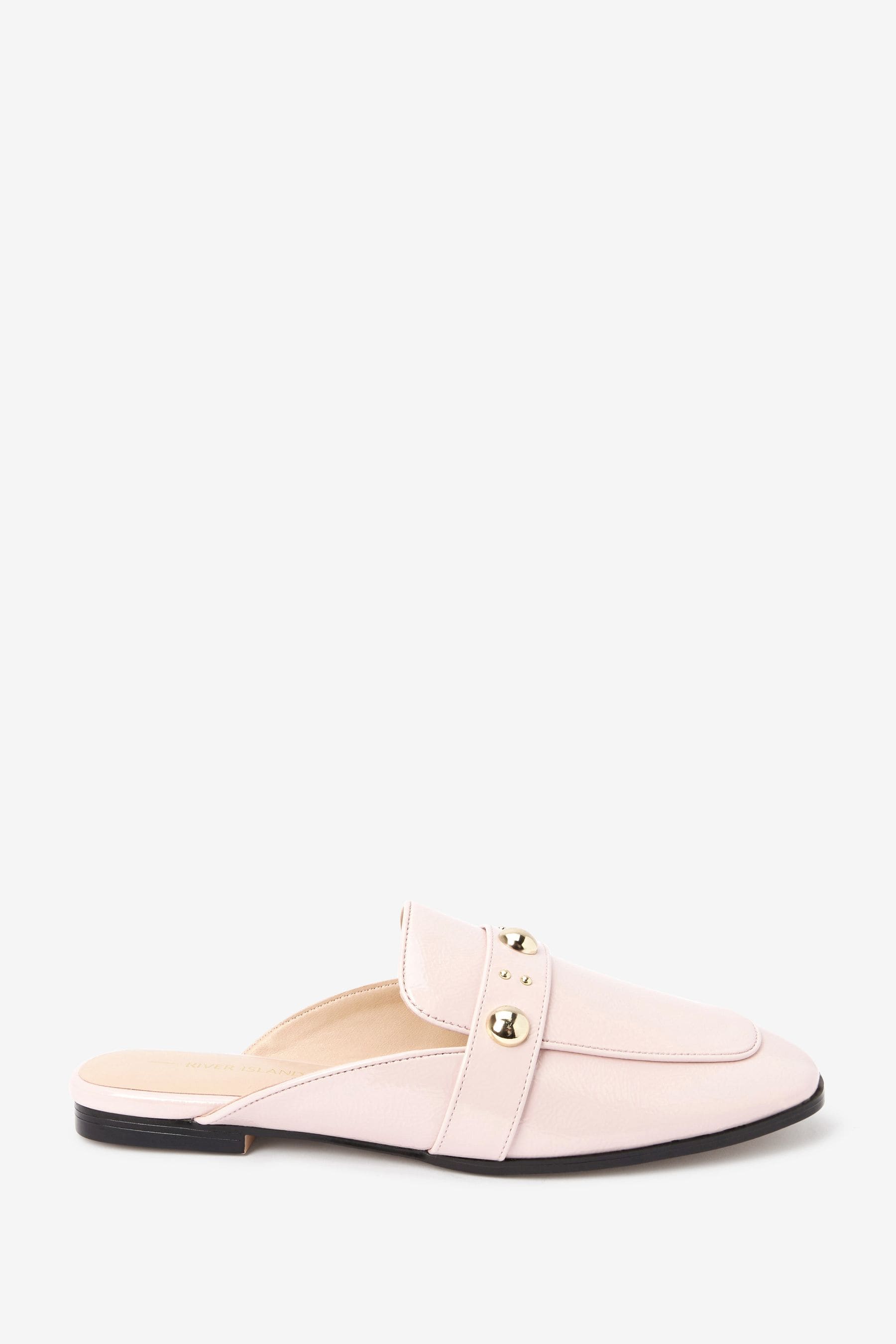 River island backless loafers best sale