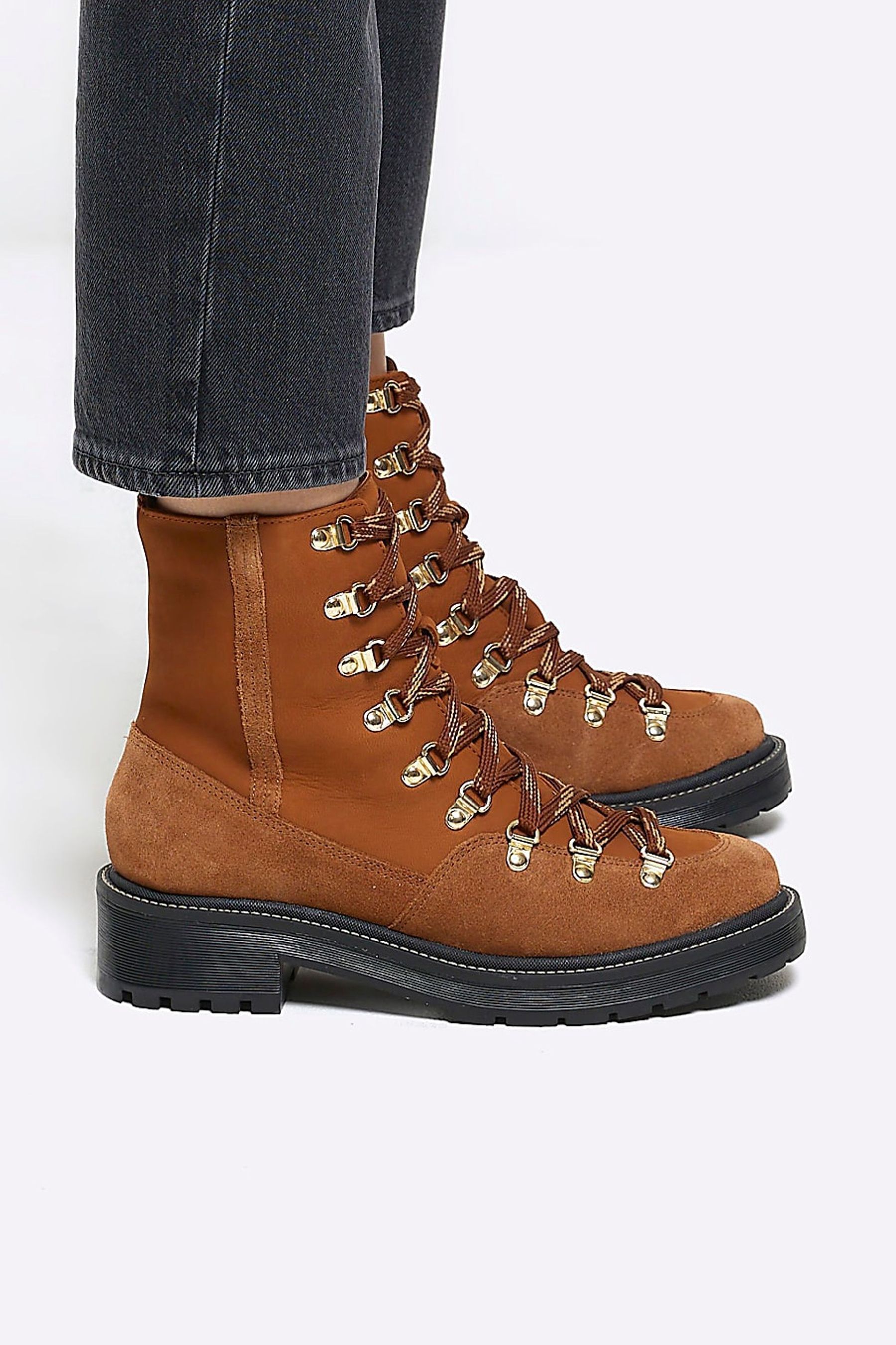Lace up hiker boots online