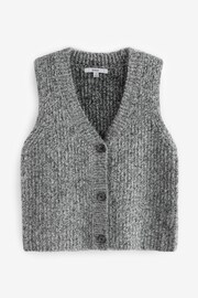 Grey Knitted Waistcoat - Image 5 of 6