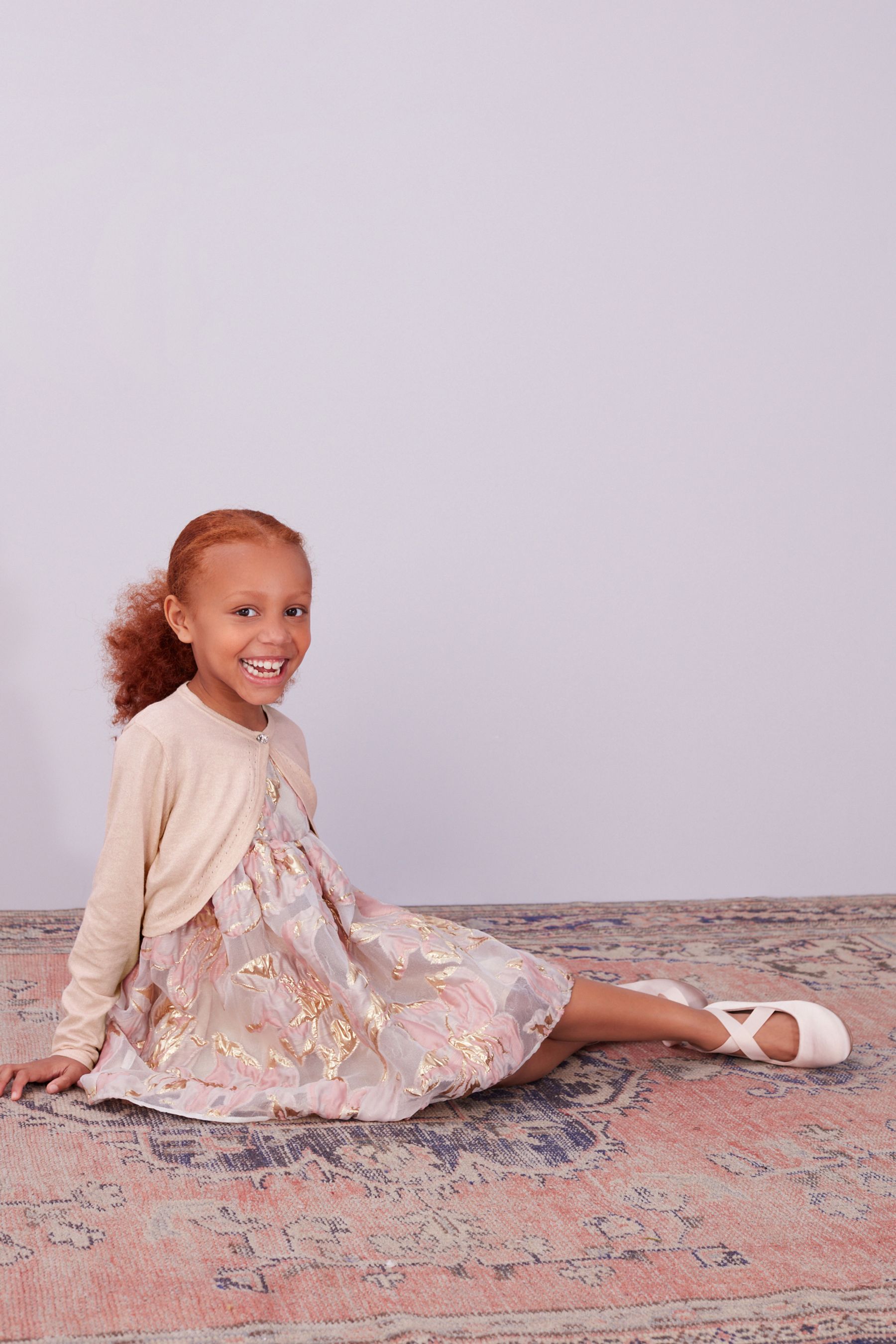 Baby pink shrug cardigan online