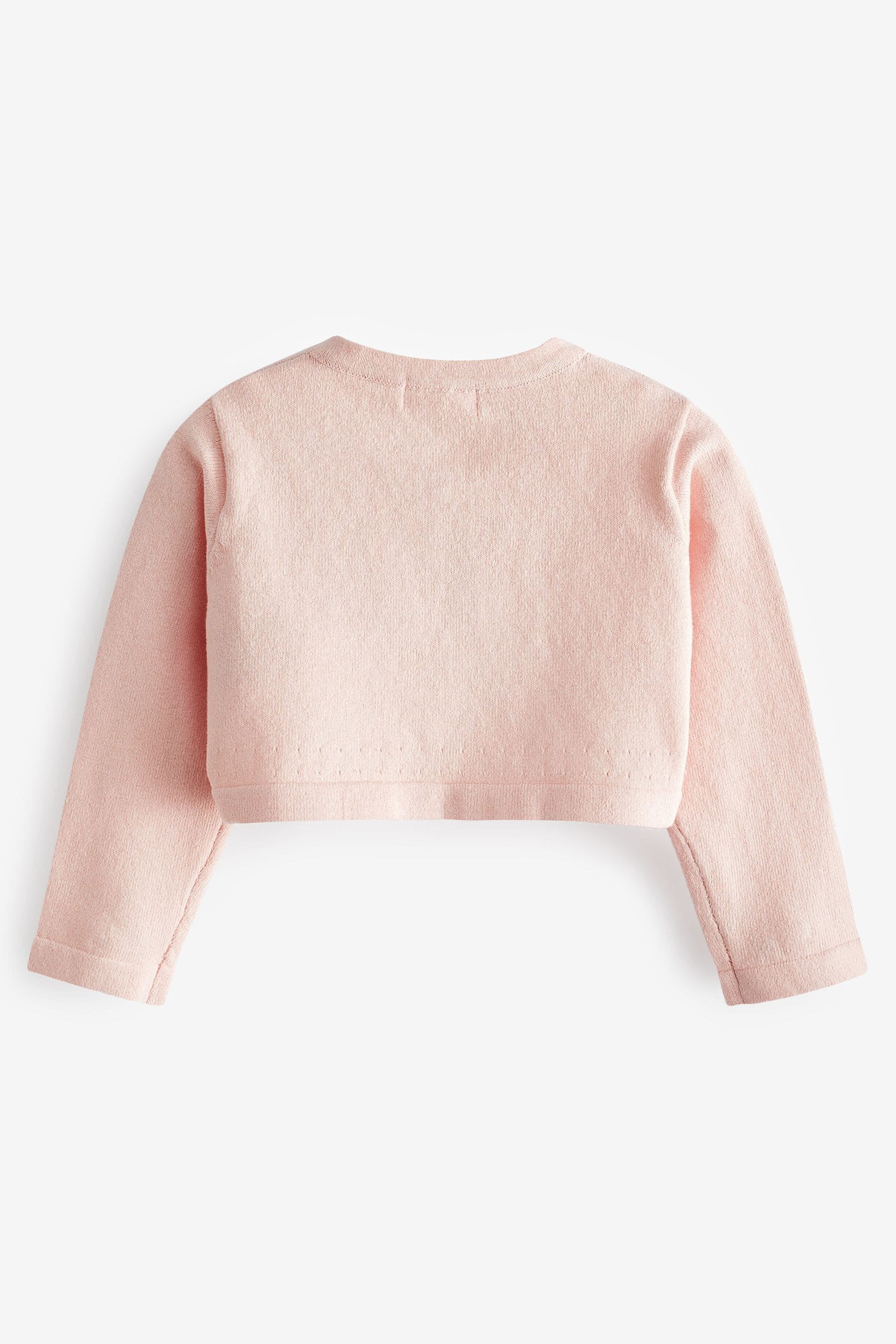 Baby pink shrug cardigan hotsell