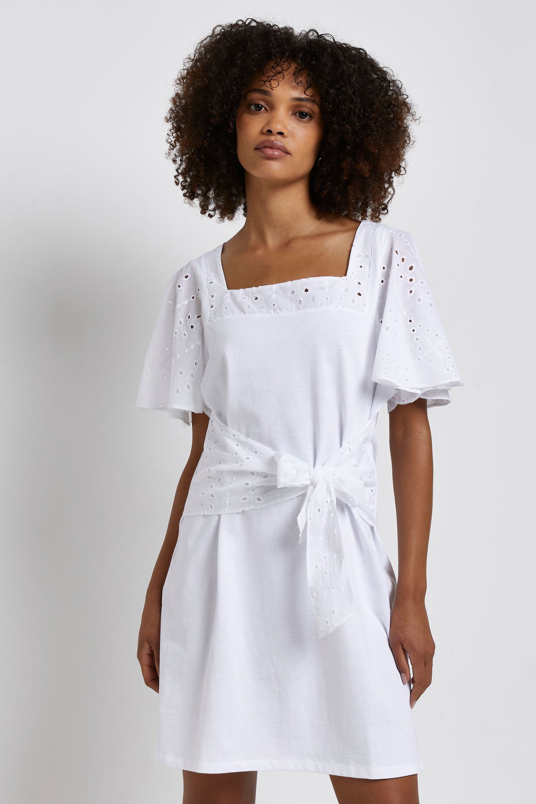 T shirt dress river island deals