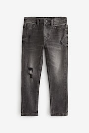 Black Distressed Jeans (3-16yrs) - Image 1 of 4