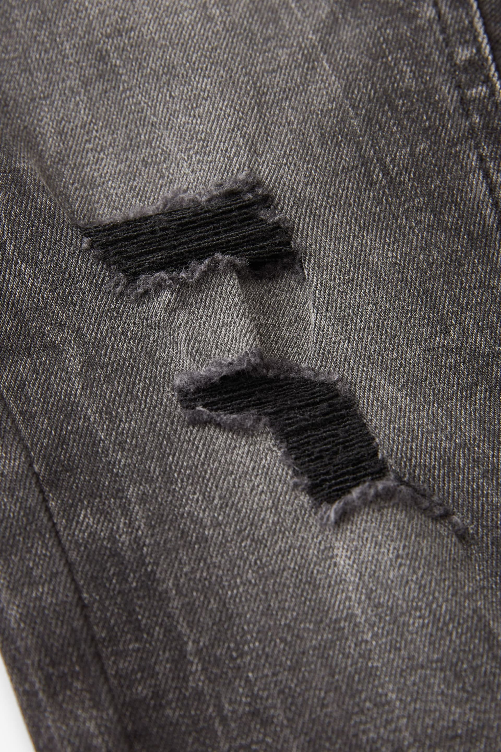 Black Distressed Jeans (3-16yrs) - Image 3 of 4