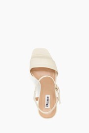 Dune London Natural Matche High Platform Sandals - Image 4 of 4