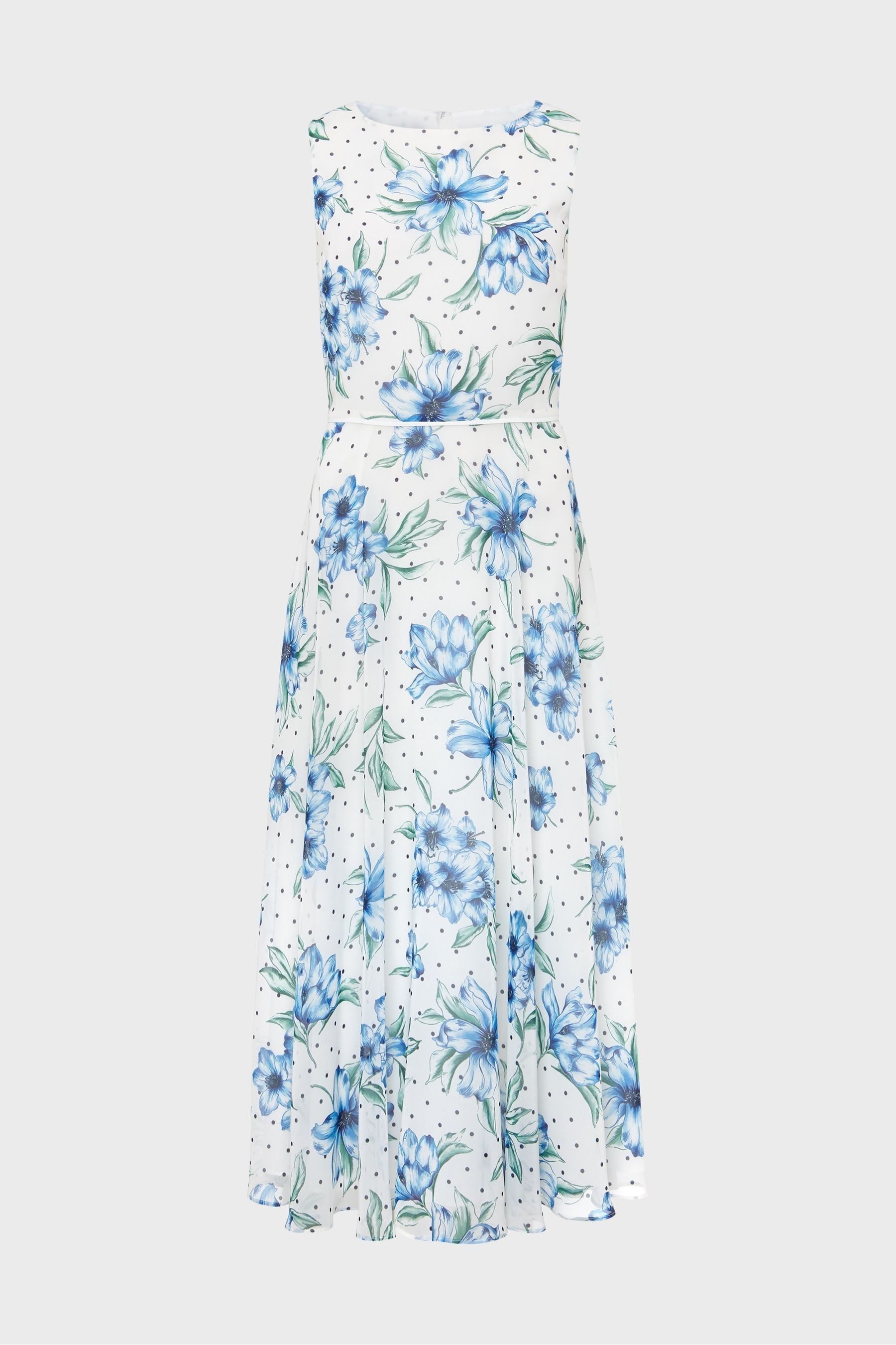 Hobbs blue carly dress on sale
