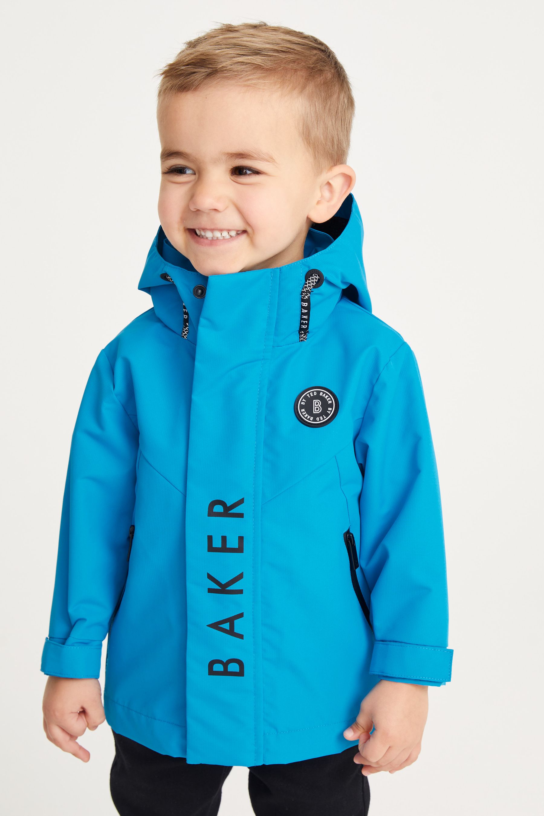 Buy Baker by Ted Baker Blue Water Resistant Jacket from Next Luxembourg