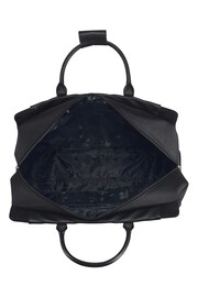 Ted Baker Black Albany Eco Small Trolley Duffle Bag - Image 3 of 3