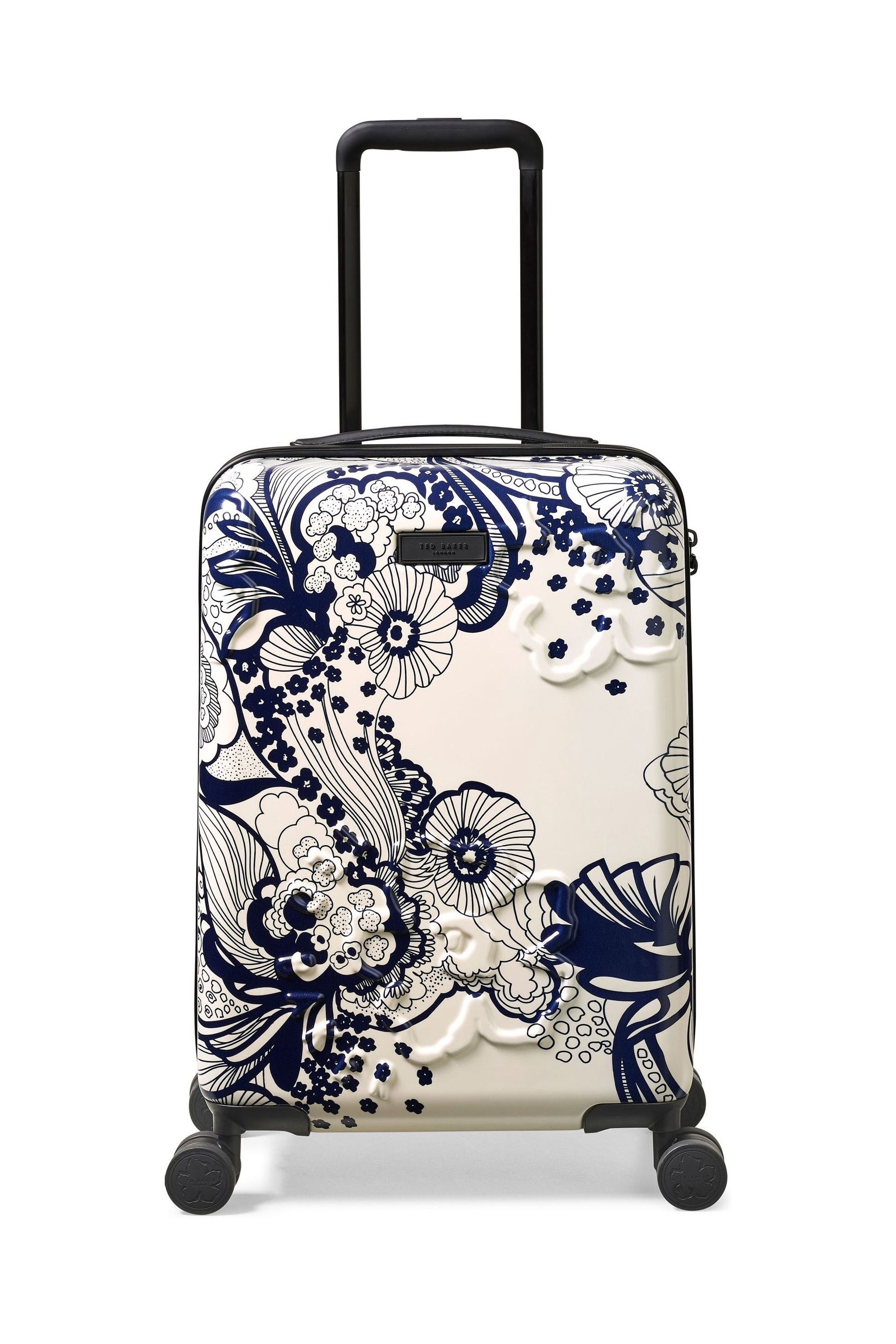 Buy Ted Baker Silver Floral Swirl Cabin Suitcase from the Next UK online shop