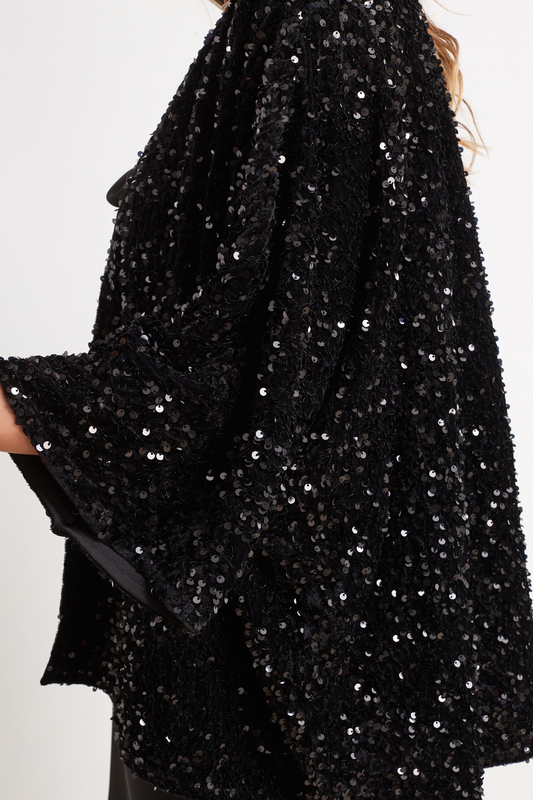 Buy Black Sequin Jacket from the Next UK online shop