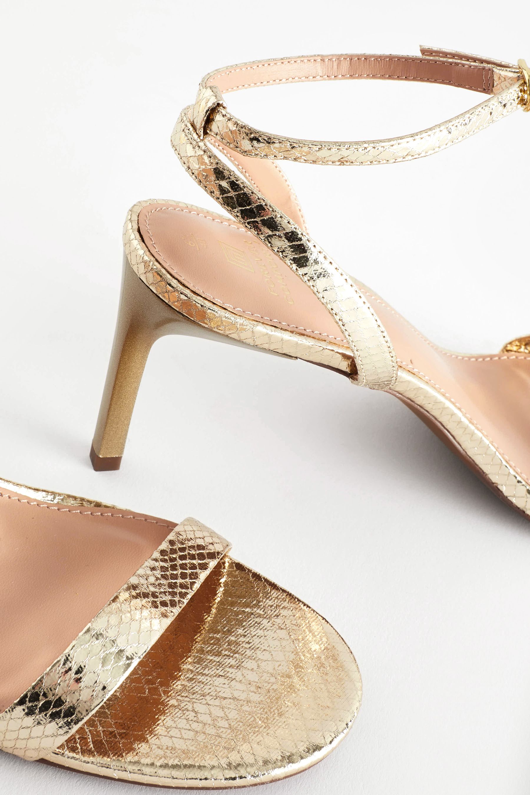 Buy Gold Forever Comfort Simple Sandals from the Next UK online shop