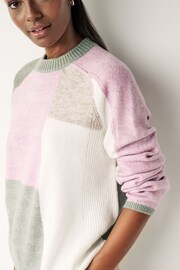 Lilac Purple Crew Neck Jumper - Image 4 of 6