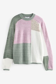 Lilac Purple Crew Neck Jumper - Image 5 of 6