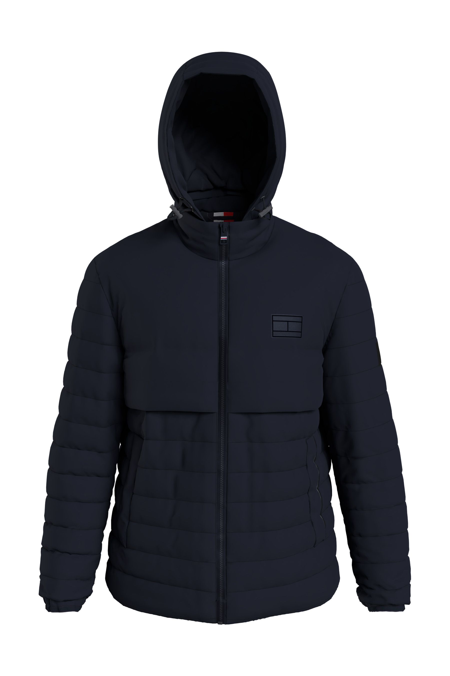 Tommy hilfiger stretch hooded jacket hot sale