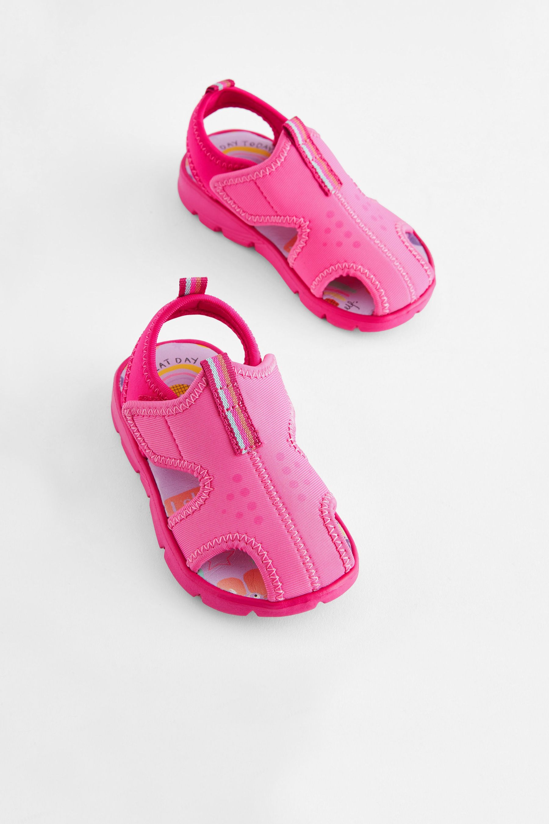 Hot pink sock sneakers discount