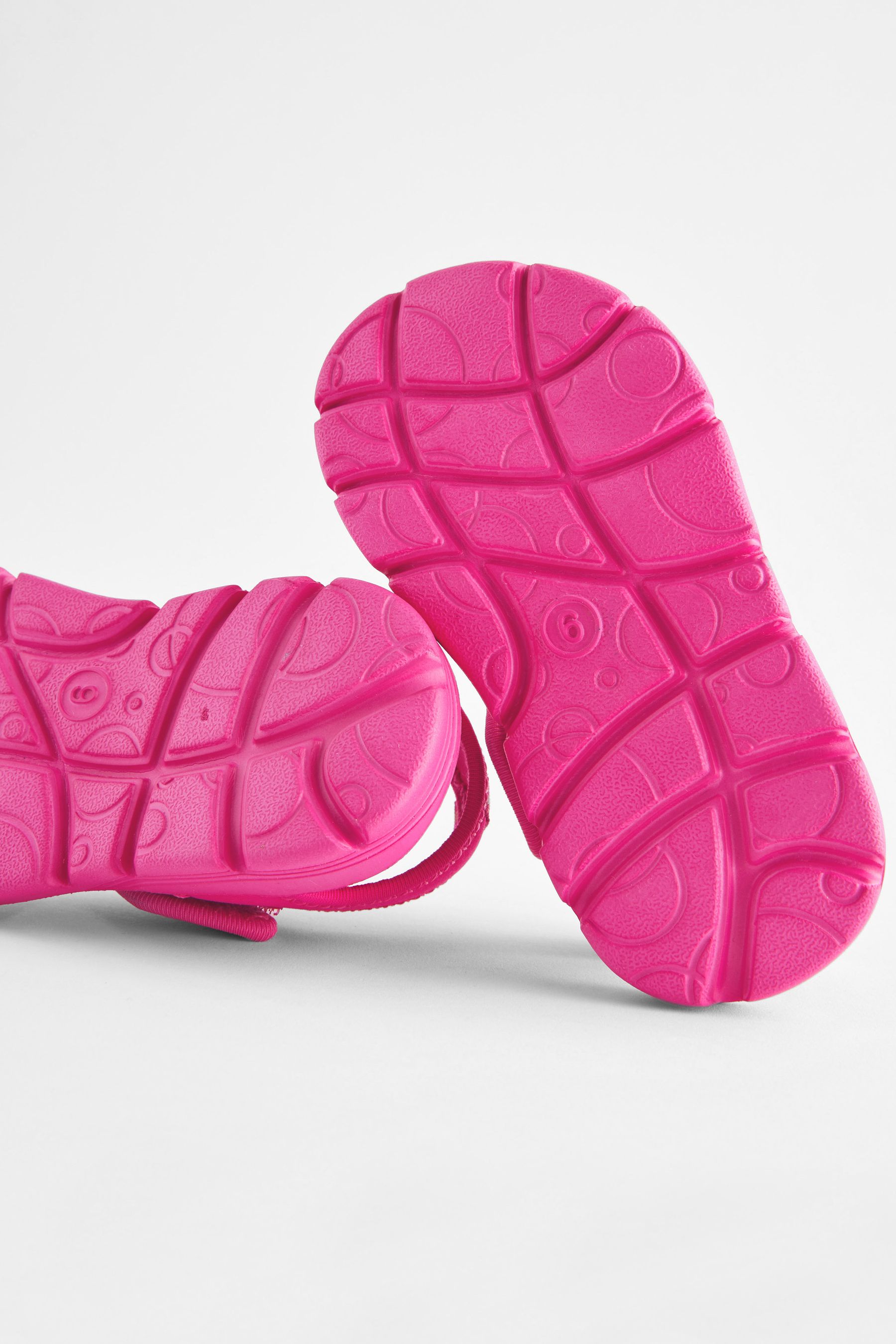 Hot pink sock sneakers new arrivals