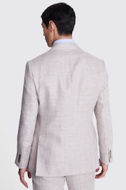 MOSS Oatmeal Nude Tailored Linen Jacket - Image 6 of 8