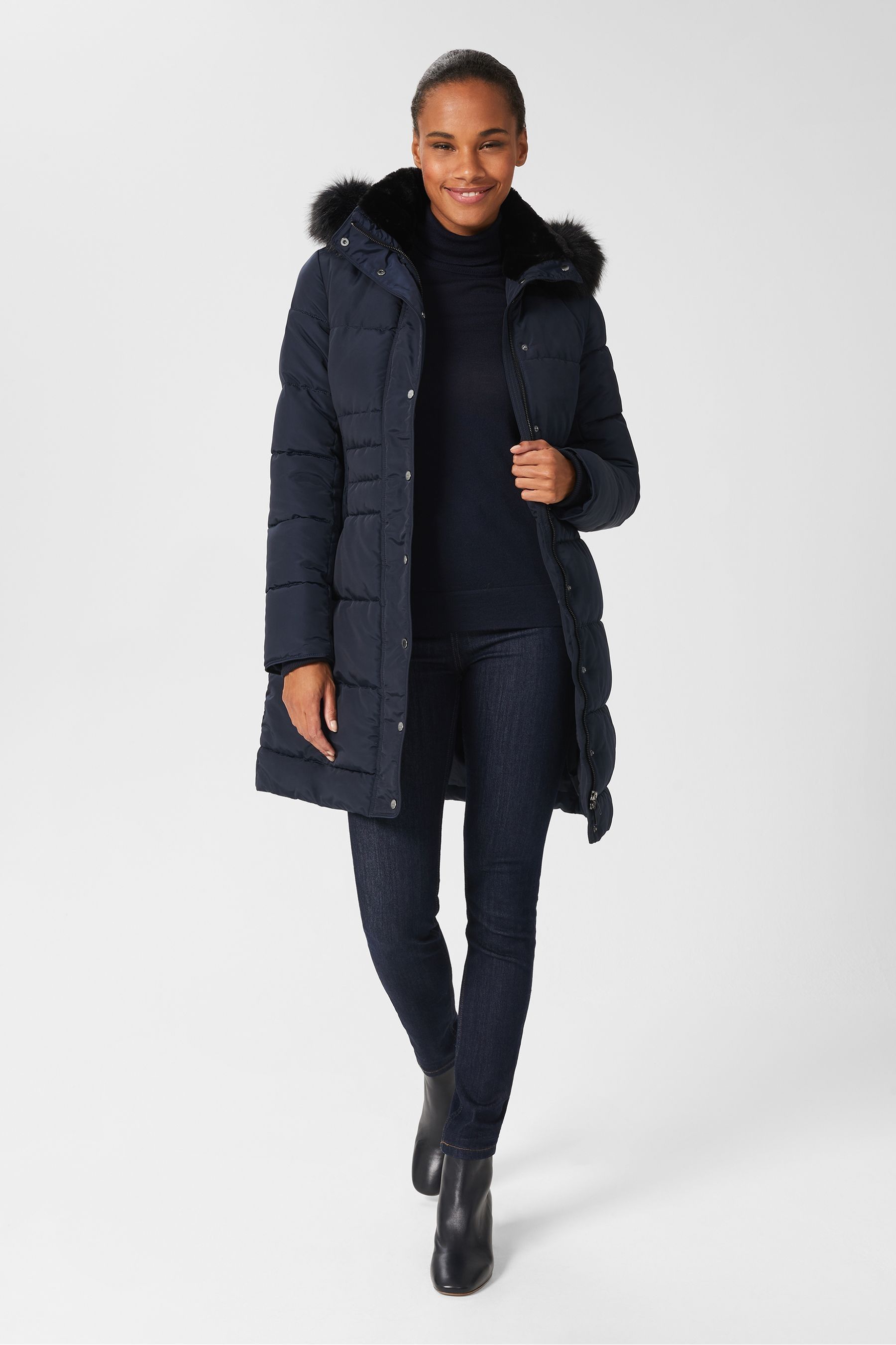 Hobbs puffer jacket best sale