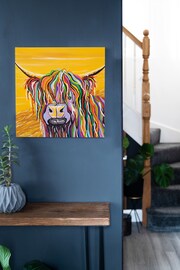 Steven Brown Art Yellow Gordon McCoo Medium Canvas Print - Image 2 of 4