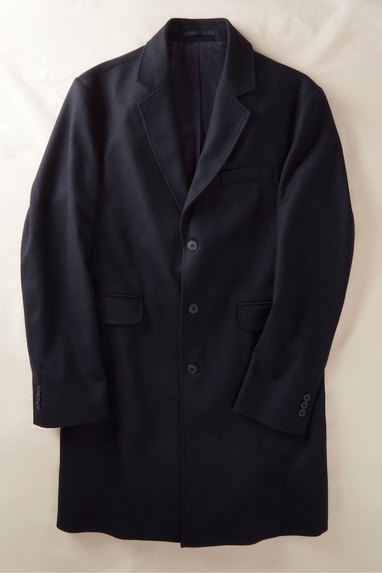 Aubin Ramsden Wool Overcoat - Image 6 of 6