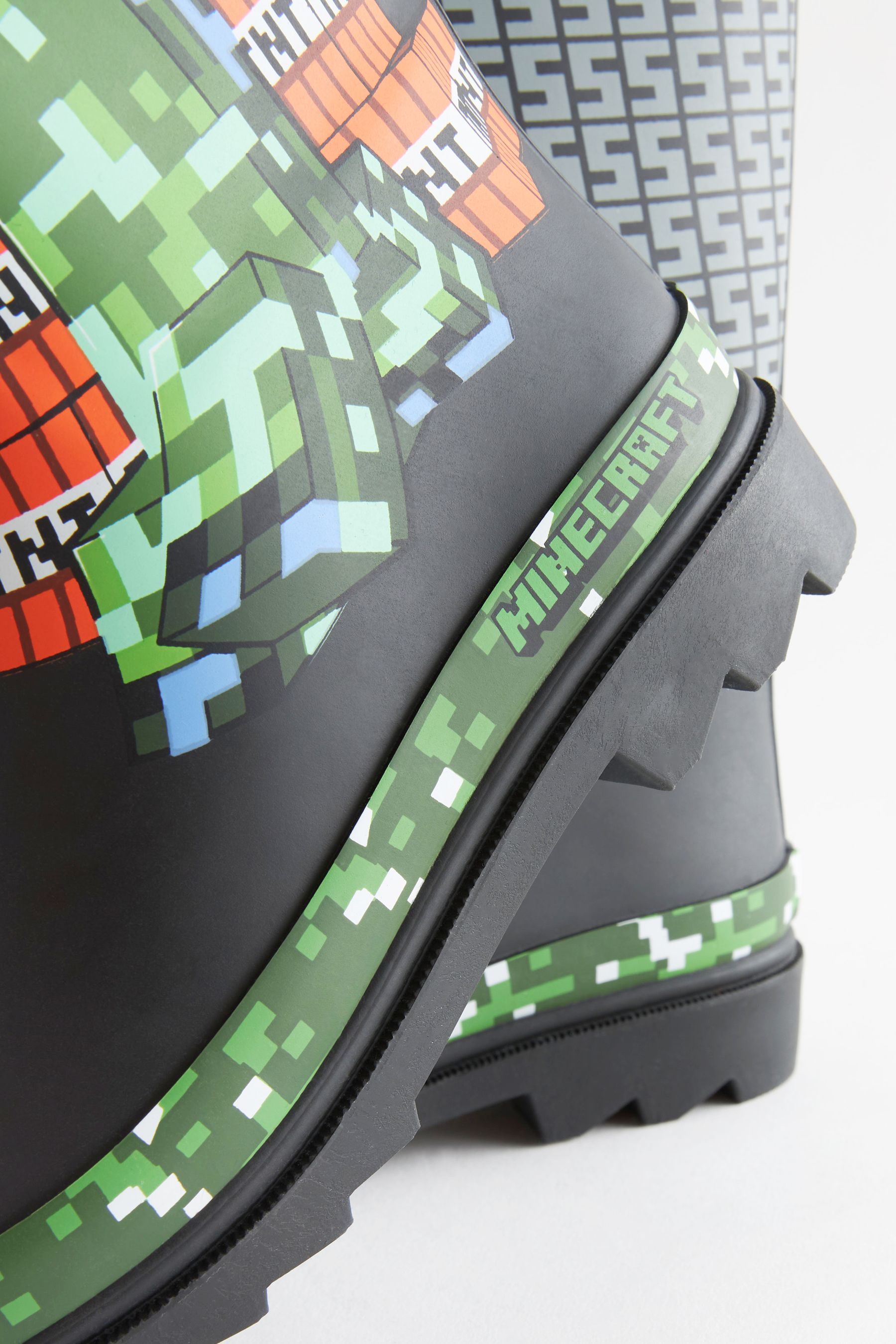 Minecraft wellies hot sale