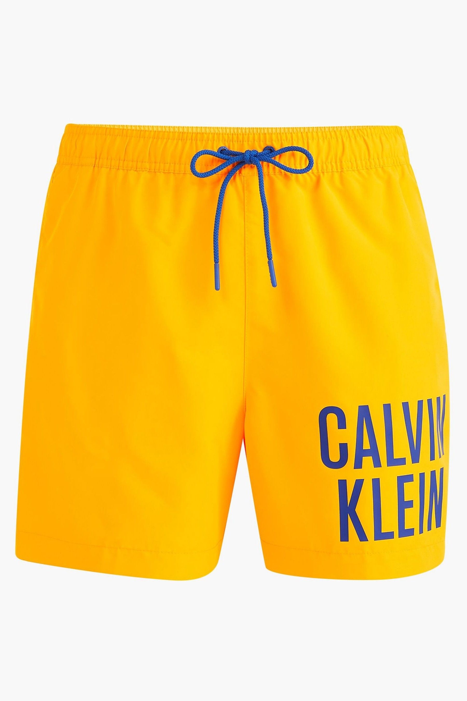 Calvin klein swim shorts yellow best sale