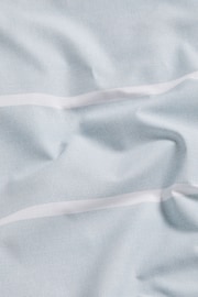 2 Pack Blue Stripe Reversible Duvet Cover and Pillowcase Set - Image 6 of 9