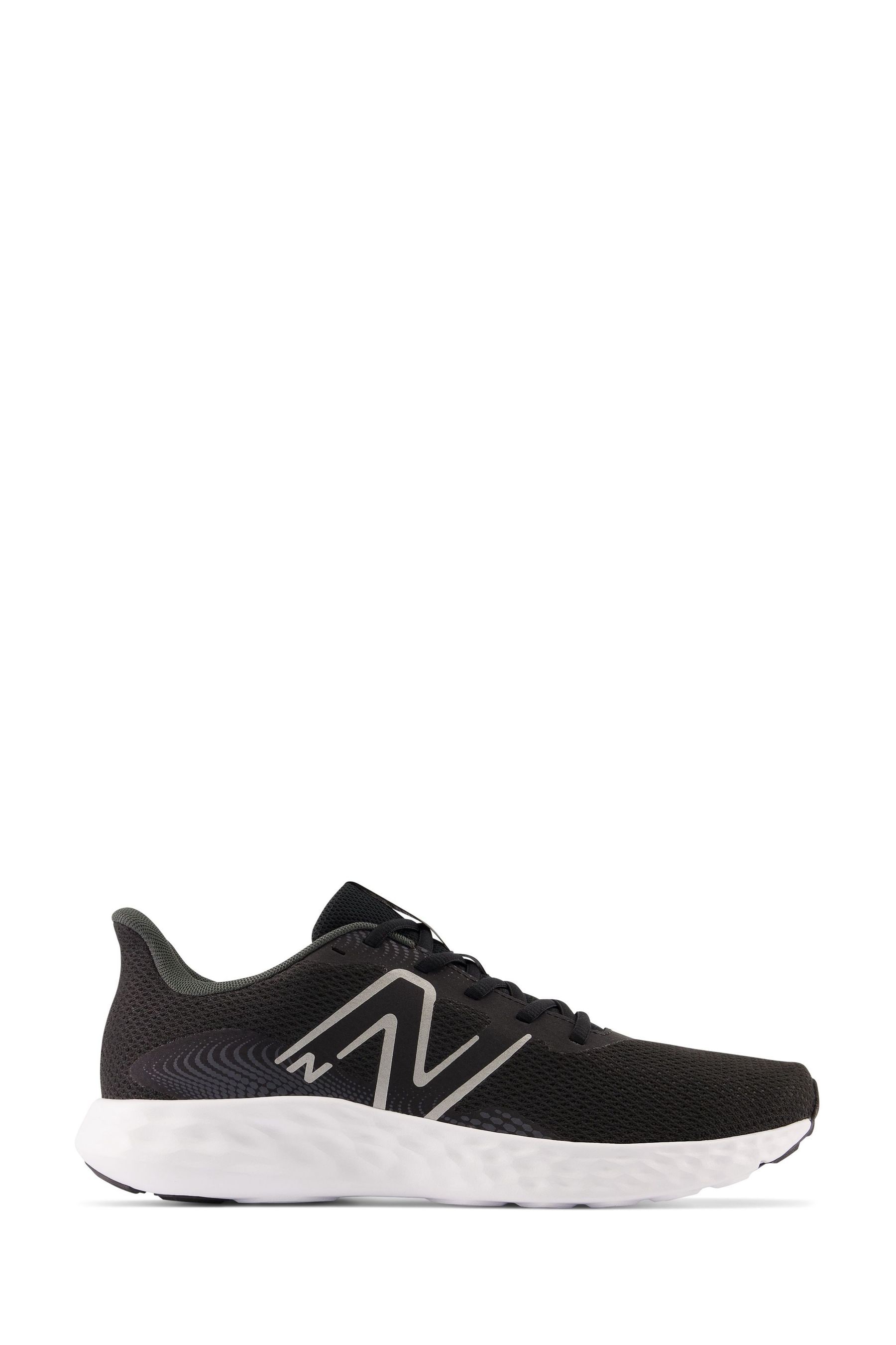 Buy New Balance Black Chrome Mens 411 Trainers from Next Luxembourg