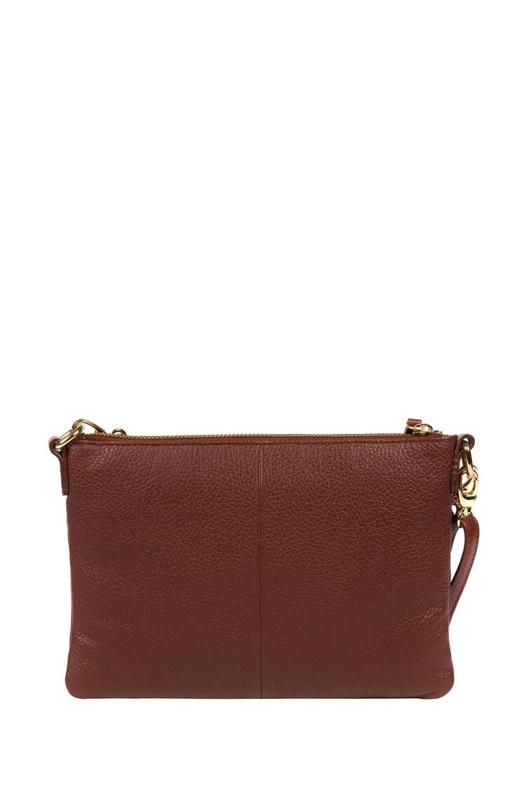 Pure Luxuries London Lytham Leather Cross-Body Clutch Bag - Image 2 of 5