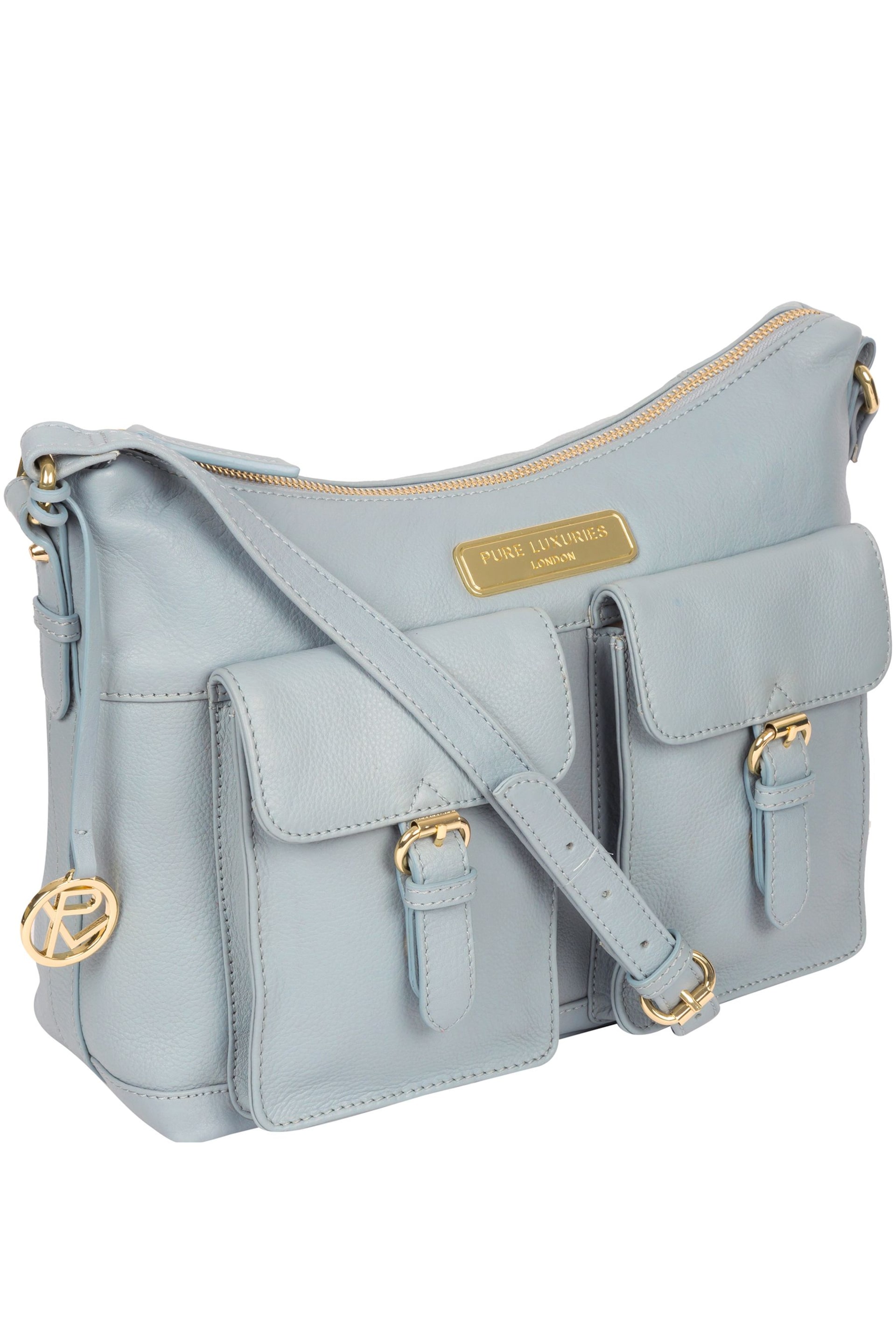 Pure Luxuries London Jenna Leather Shoulder Bag - Image 3 of 6