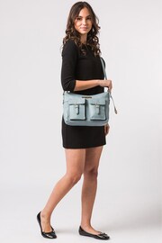 Pure Luxuries London Jenna Leather Shoulder Bag - Image 6 of 6