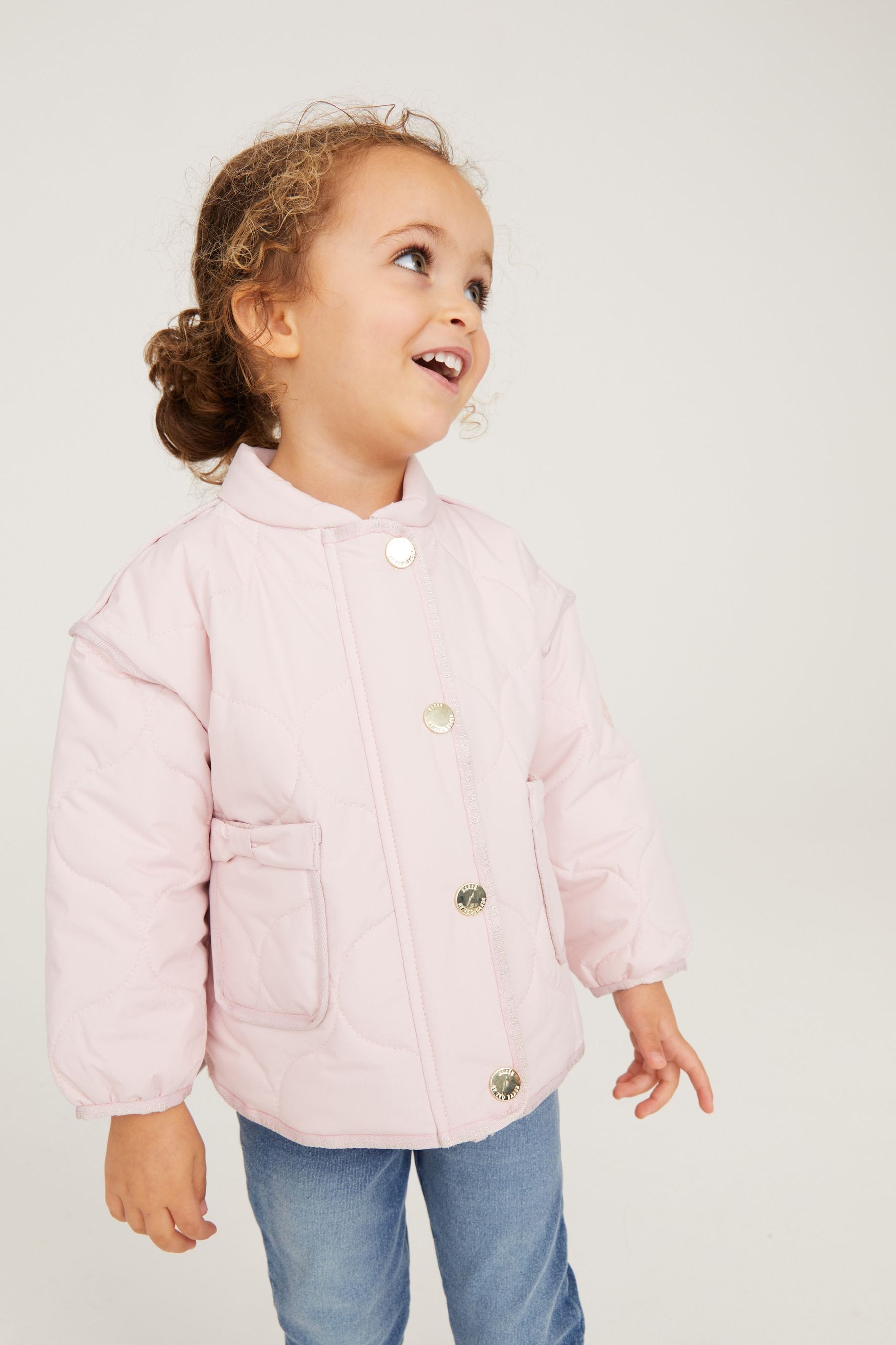Ted baker pink quilted jacket cheap
