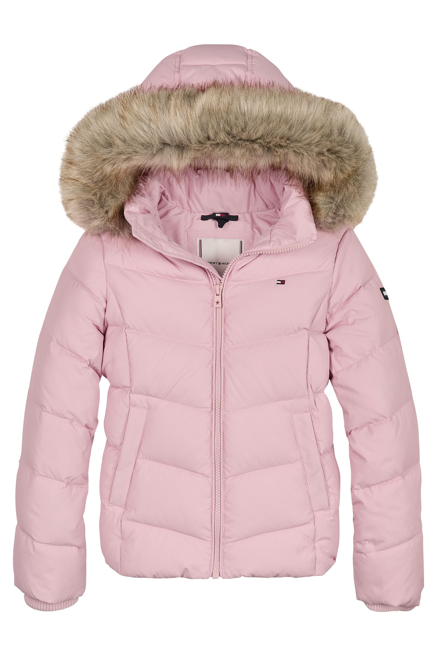 Tommy hilfiger coat pink store