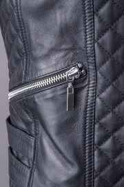Lakeland Leather Black Devoke Leather Jacket - Image 14 of 14