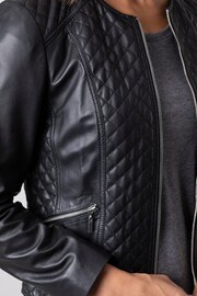 Lakeland Leather Black Devoke Leather Jacket - Image 8 of 14