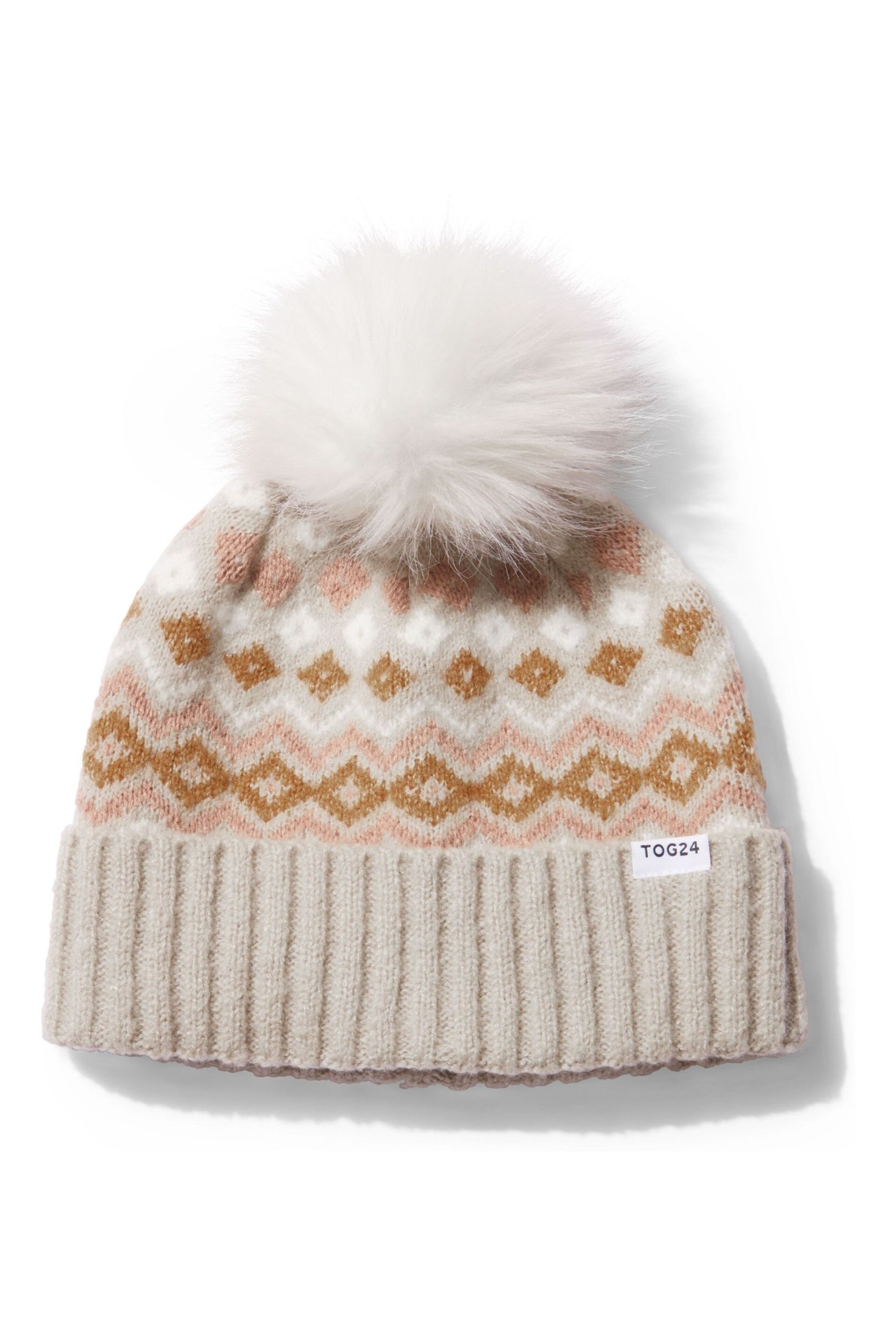 Tog 24 White Redmund Knit Hat - Image 1 of 3