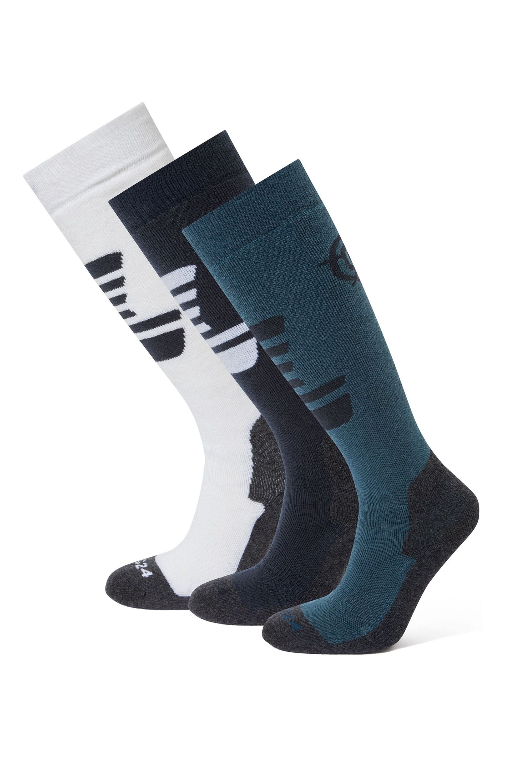 Tog 24 Blue Bergenz Ski Socks - Image 1 of 2