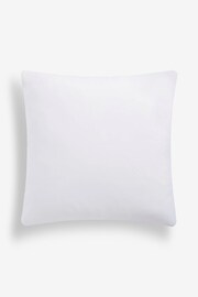 Neutral 59 x 59cm Dalby Stitch Detail Cushion - Image 5 of 5