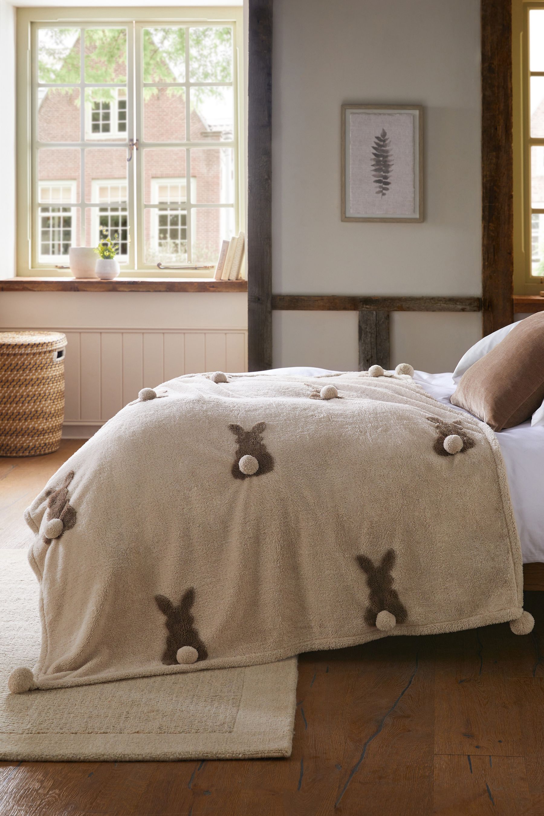 Bunny throw blanket 2025