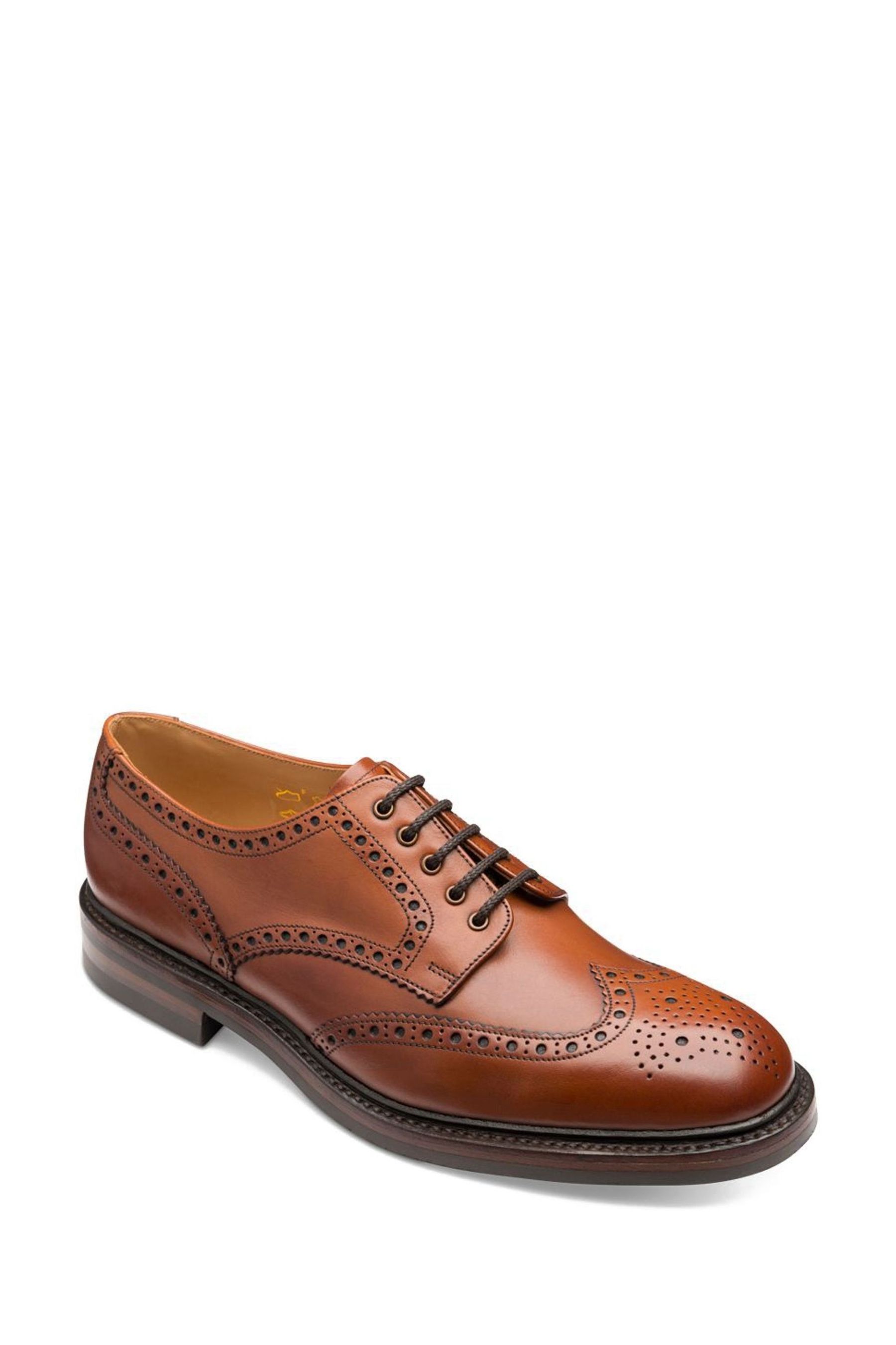 Buy Loake Chester Burnished Calf Leather Heavy Brogue Shoes from Next Austria