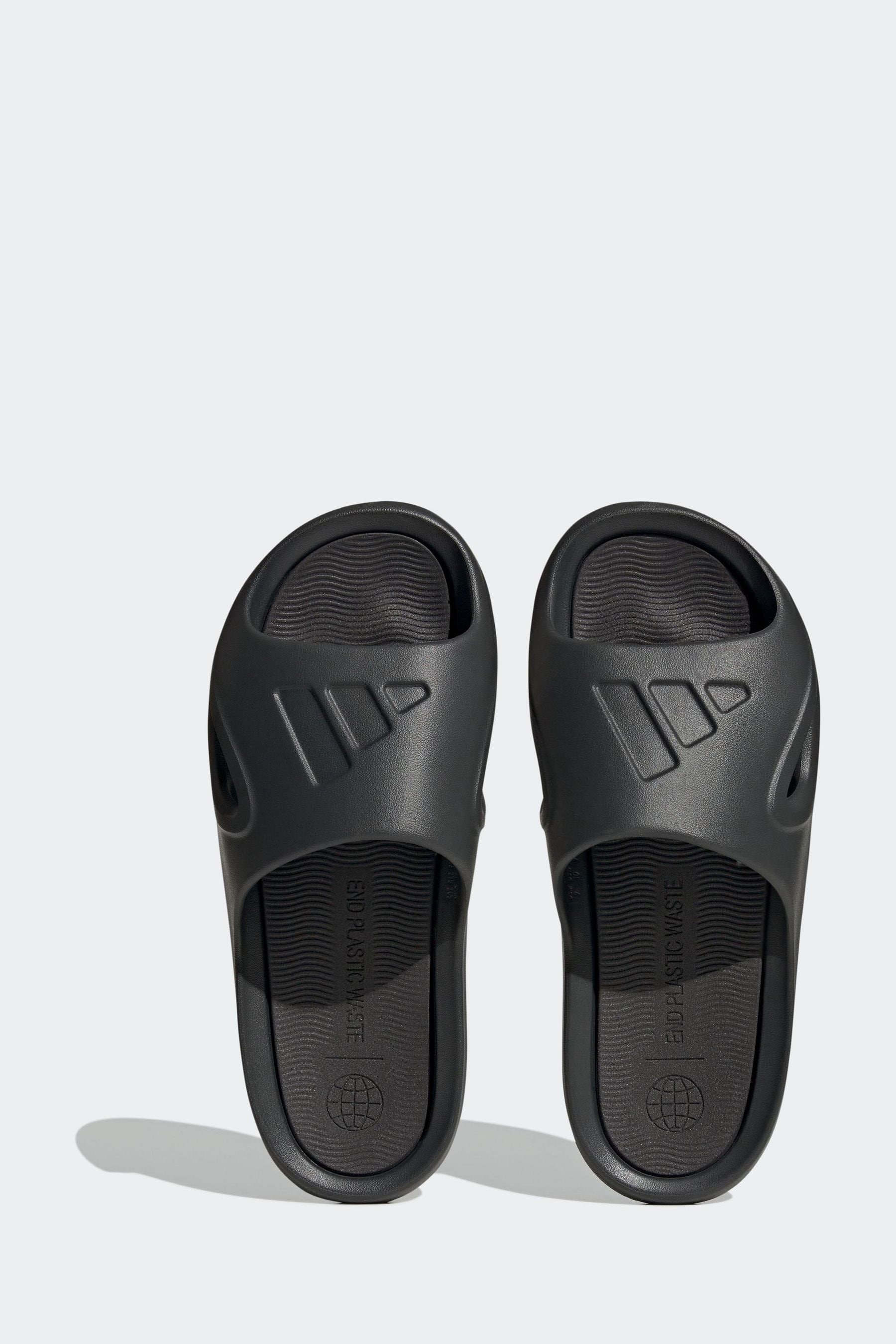 Buy adidas Light Grey Adicane Slides from Next Ukraine