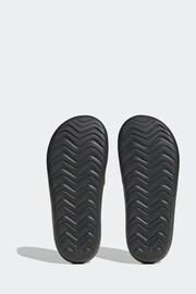 adidas Light Grey Adicane Slides - Image 7 of 7